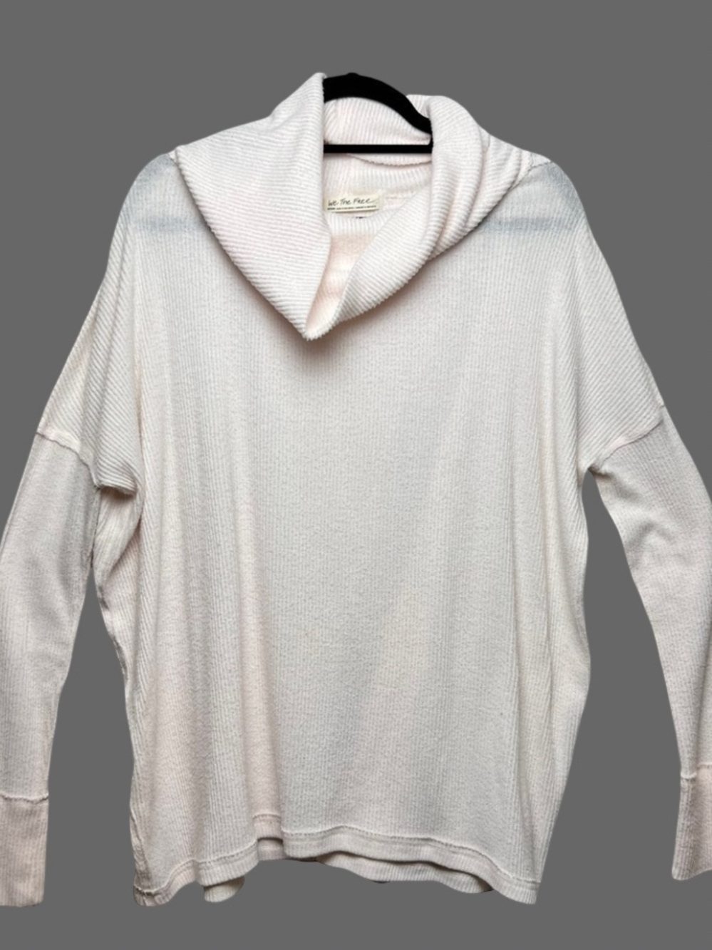 We the Free People Pink Slouchy Sweater Soft Boho Hippie Easter ValentineClassic - Picture 8 of 8
